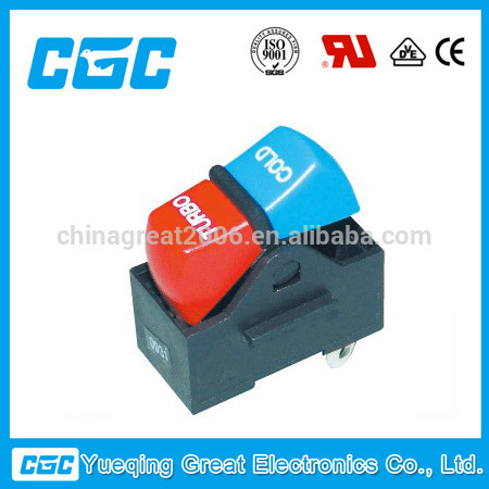 China hot product new style professional design KCD1-122-3 rocker switch,colorful rocker switch,hair dryer rocker switch