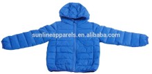 kids padding winter jacket with navy color