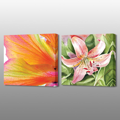 MP-617ab Lily Flora Art Canvas utskrifter