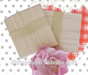 Birch Wooden Ice Cream Sticks with Round Edge