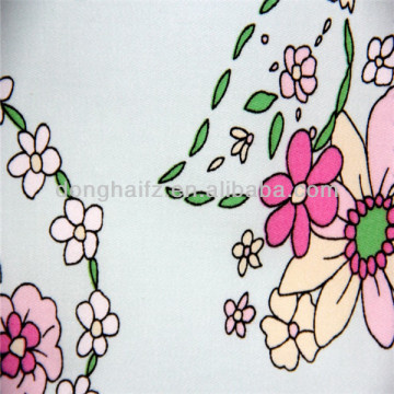 flower border print fabric