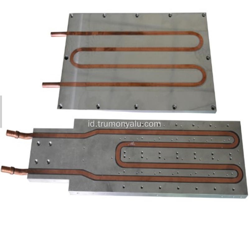 3003 Panel Pendingin Air Aluminium Brazing