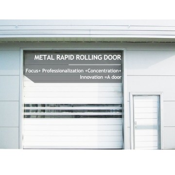 Aluminum Rapid Spiral Door for Warehouse