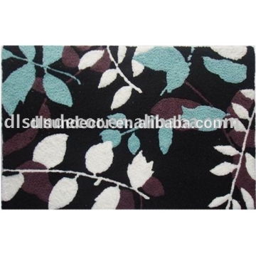 polyester machine hooked chain stitch mat