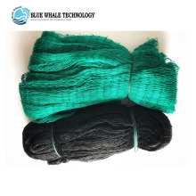 Super high strength PE knotted mesh round fishing net for sale