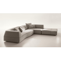 Ifenisha Yesimanje ye-B &amp; B Italia Bend Sofa Replica