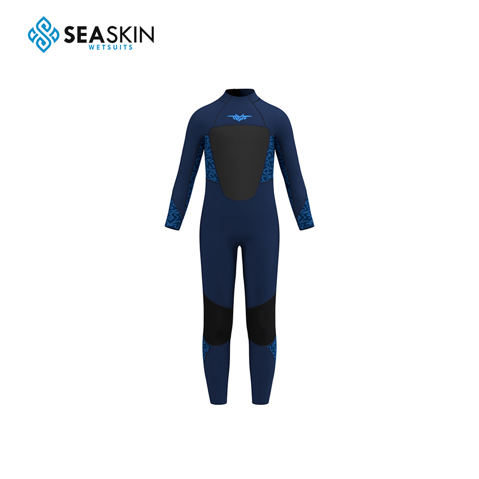 Seackin Surfing Diving Boy&#39;s Neoprene Fullsuit Wetsuit