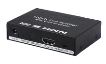 1 X 2 Audio Extractor HDMI Splitter