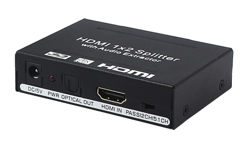 1 X 2 Audio Extractor Rozdzielacz HDMI