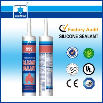 silicone rubber adhesive fireproof glue for fireplace like woodworking ,transportation,hotel public place