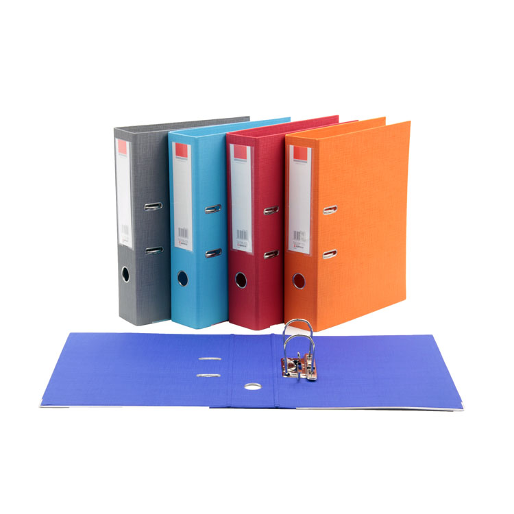 High Quality COMIX A4 Size 3 inch recyclable PP  A4 lever arch file  for Office Business School