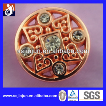 2014 fashion metal pants buttons