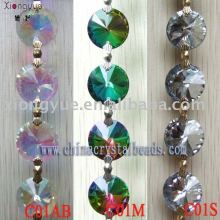 Chandelier Parts Crystal Glass Beads Chains for Wedding Decoration