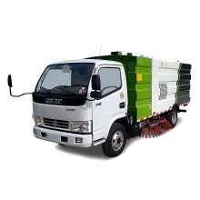 Pedestrian Area Small Street Mini 5ton Compact Vacuum leaf Sweeper Truck 5cbm street sweeper cart for sale