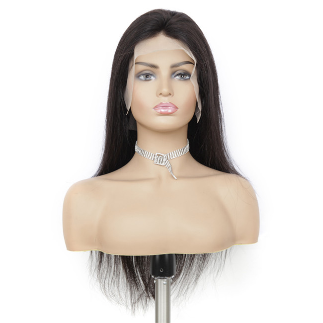 100% Natural Virgin Brazilian Hair Lace Front Wig Cheap Cuticle Aligned Human Hair Full Lace Wigs For Black Women