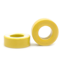 T150-26 Yellow White Toroidal Iron Powder Core