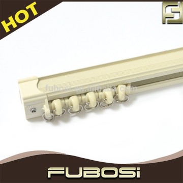 Contemporary window plastic curtain rail