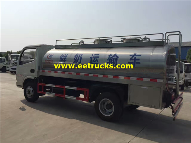 8000L Milk Transportation Trucks