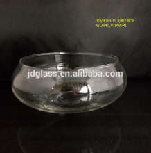Open mouth large glass fish bowls/glass fish tank