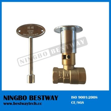 Gas Fryer Valve with Nickel Plated Key Manufacturer