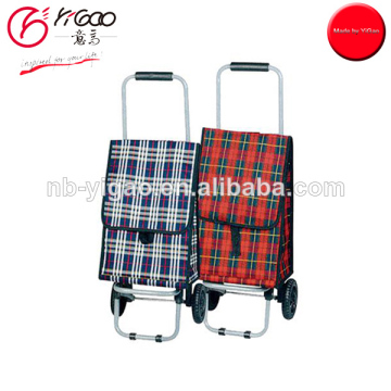 200215 luggage bag new model foldable grocery shopping bag with wheels