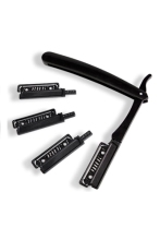 D121barber razor, disposable barber razor, plastic handle barber with replacement blades