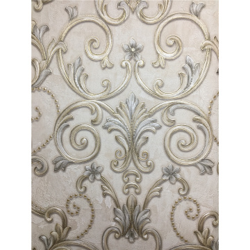 Modern Tasarım Ses Geçirmez Damask Duvar Kağıdı