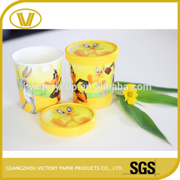 custom Logo printed yogurt ice cream paper cup ice cream cup