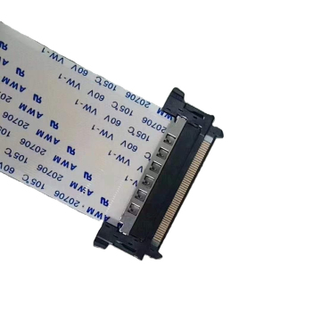 Custom 0.5mm Pitch 51 Pin 41-Position Flexible LVDS FFC Cable for TV: High-Quality Display Connection Solution