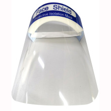 Clear Plastic Glass Face Shields