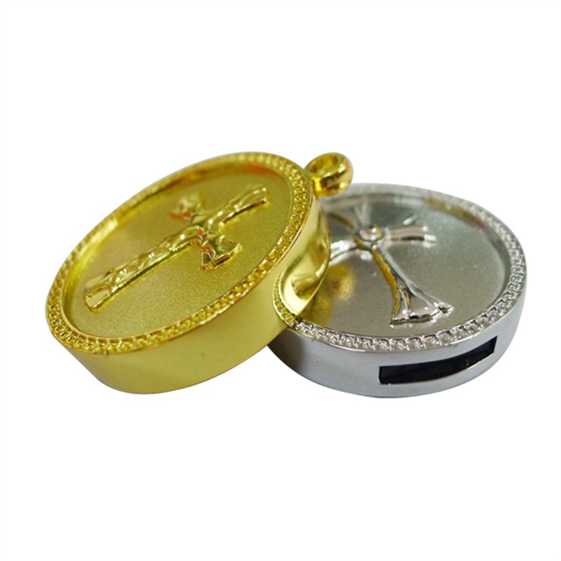 Promotional Metal Coin Usb Flash Drive