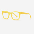 Classic Rectangle Acetate Unisex Optical Frames 23A3090