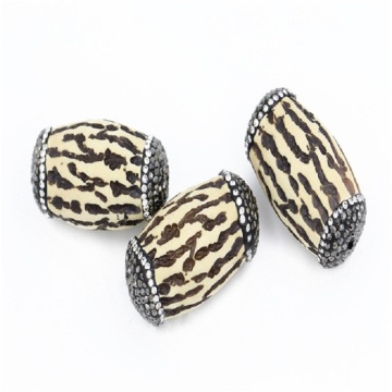 Fashion Accessories Jewelry Drum Shape Dzi Beads Pendant For Jewelry Wholesale