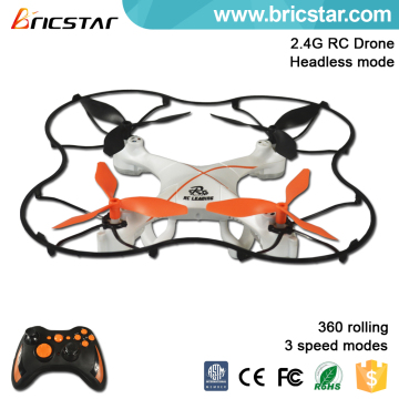 Headless mod china copter drone, 2.4G rc copter with safely circle