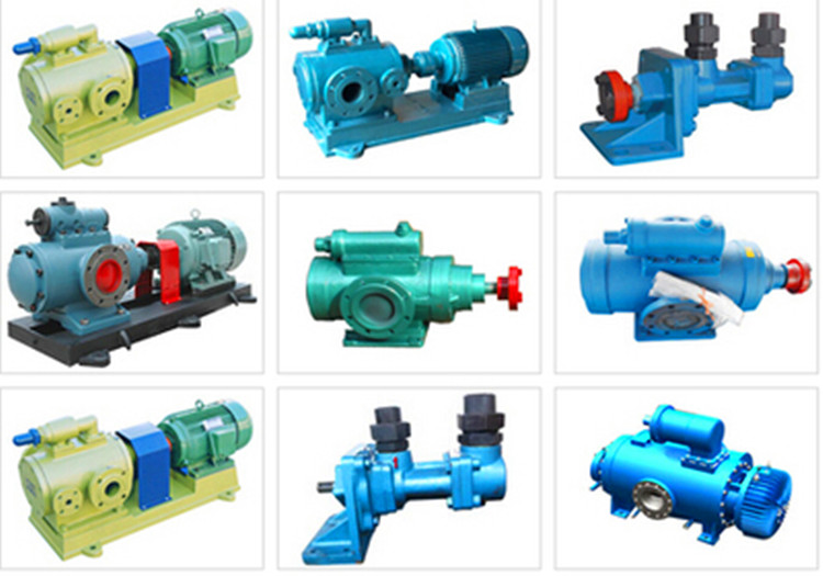 Three screw pump