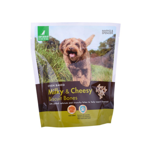 Pet Food Compostable Plastic Ziplock Poss