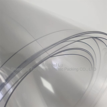 Blue Tint Clear Rigid PVC Blister Packing Film