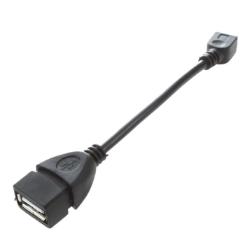 USB female to Micro 5 Pin Cable