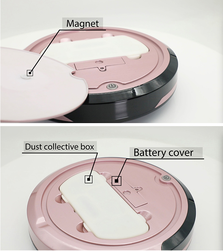 Cheap Smart Robot Vacuum Cleaner With Rechargeable Battery  For Euro Market