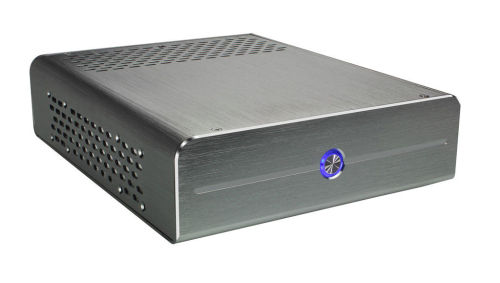 Aluminum Mini Itx Computer Case With Power Supply Silver I3 Oem