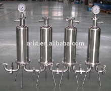 Stainless steel filter housing/sanitary cartridge filter housing for industry