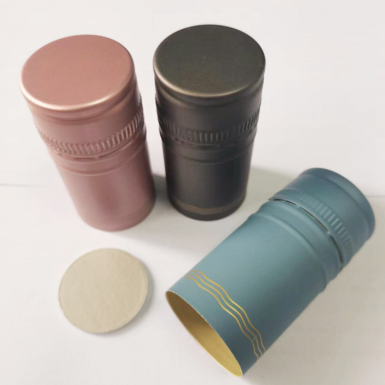 Wine screwcap Tin Saran Liner