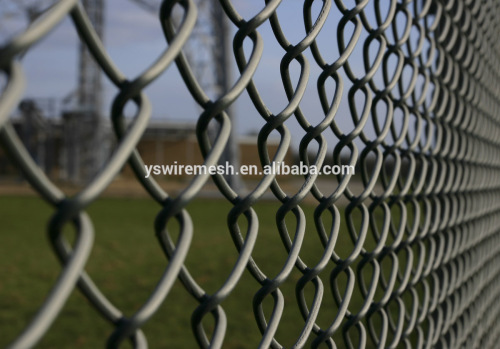 6ft cheap used PVC coated galvanized wholesale decorative chain link fence