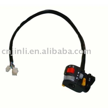 ATV parts ,left handle switch assy
