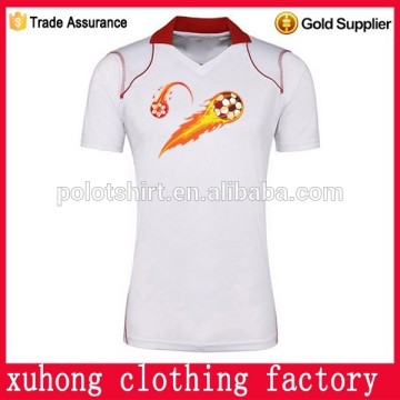 american football training jersey with collar polo neck