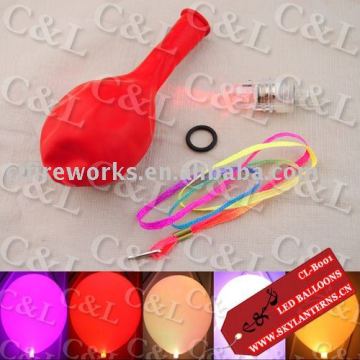 Red LED Light Balloon