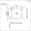 Công tắc gắn bề mặt 0,4 (H) mm