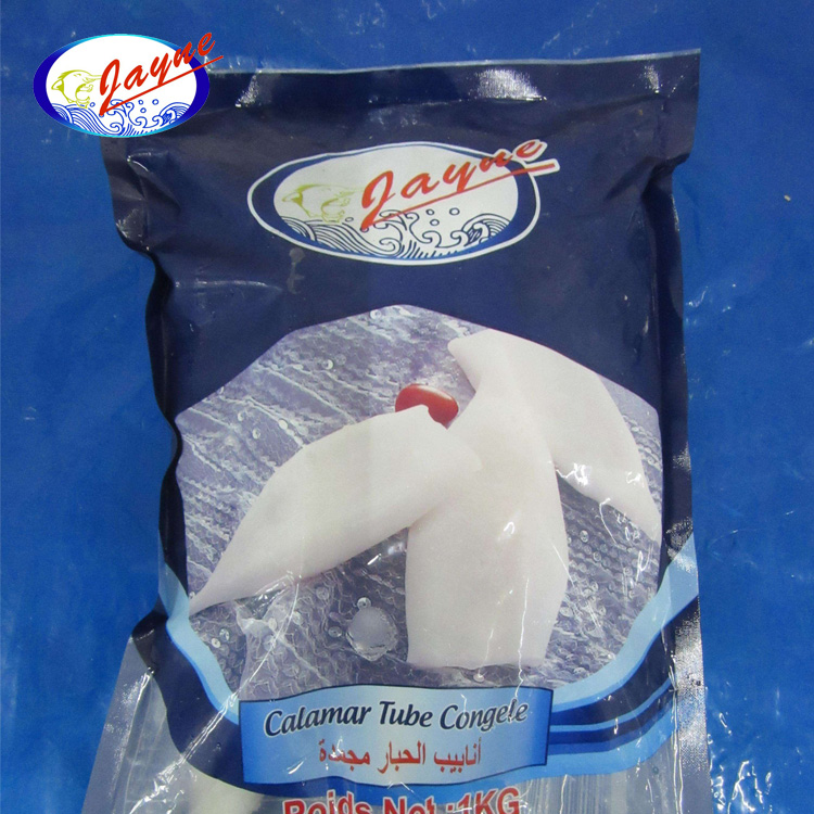 Wholesale Delicious Seafood Peru Frozen Cleared Squid Tube, High