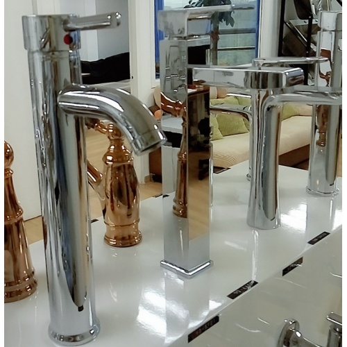 Brass High Tap Basin Chrome Faucet