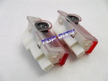 Film Logo led car logo light shaodow light for mercedes-benzcar